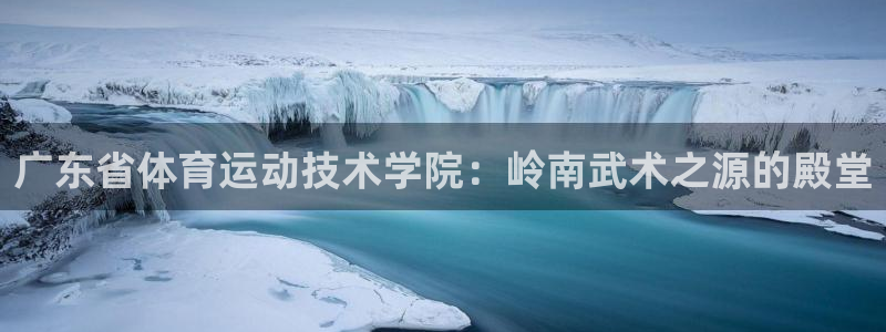 风速体育app：广东省体育运动技术学院：岭南武术之源的殿堂